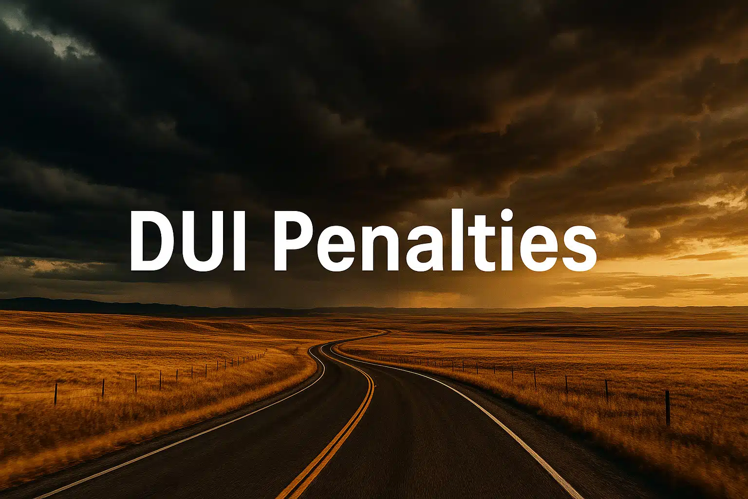 DUI Penalties In Montana