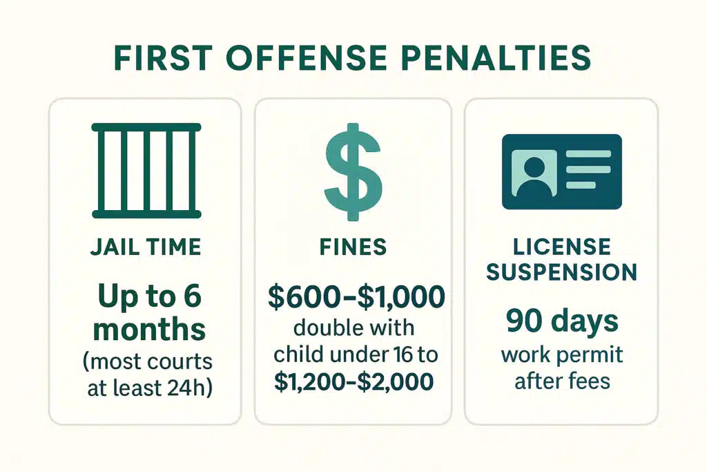 Montana penalties for first time offenders